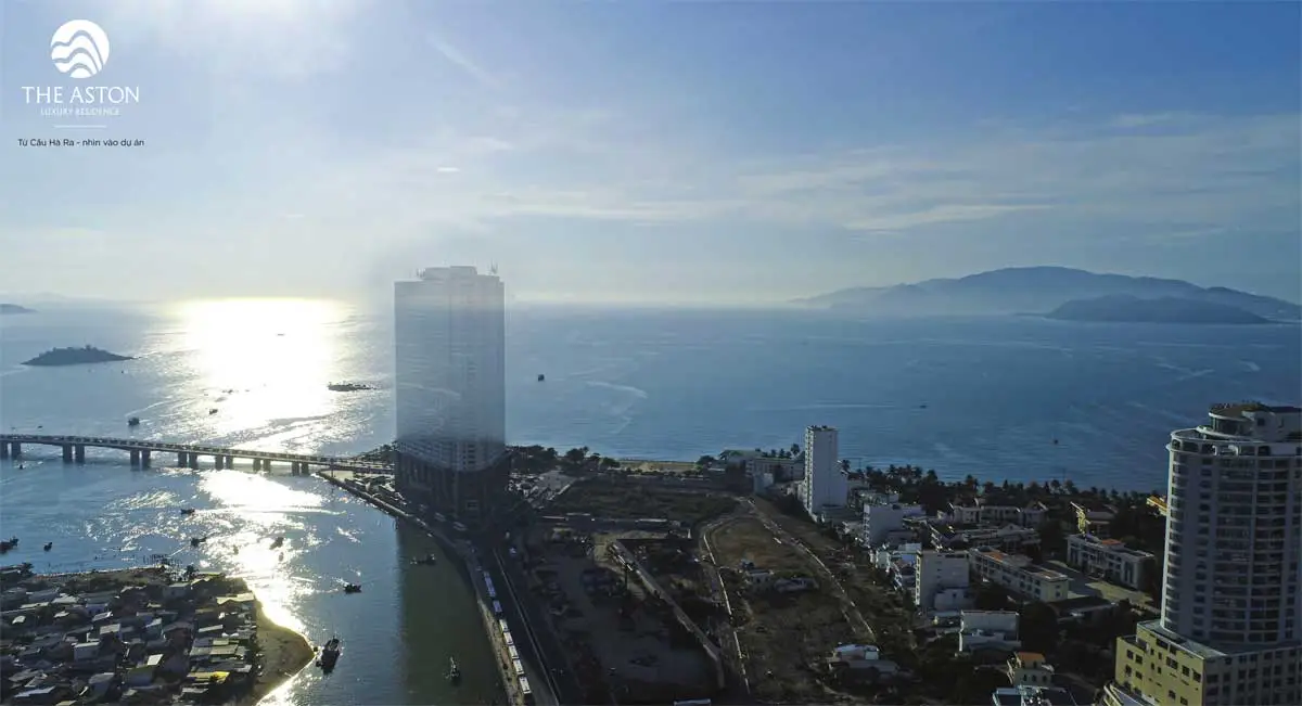 The Aston Luxury Residence Nha Trang 11 The Aston Luxury Residence View từ Cầu Hà Ra