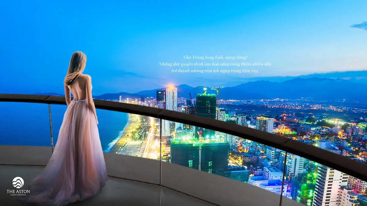 The Aston Luxury Residence Nha Trang 21 View Biển Nha Trang từ Balcon Căn hộ The Aston Luxury Residence