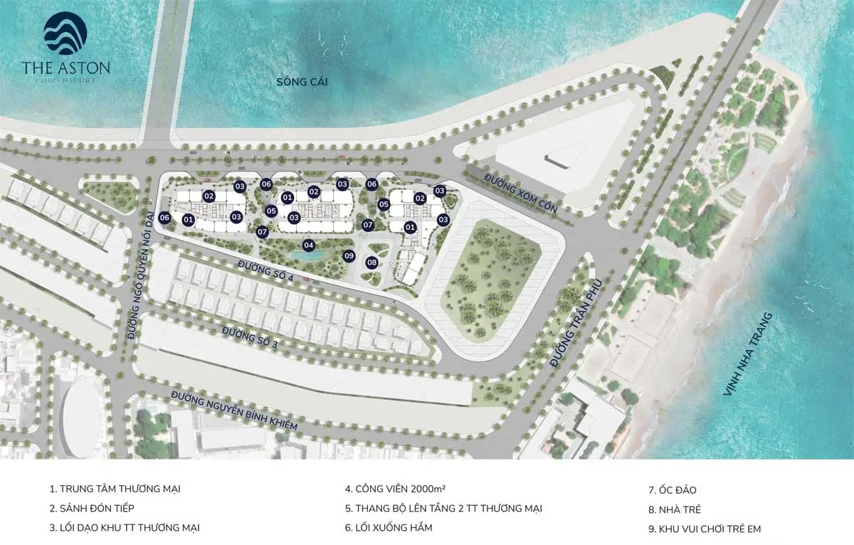 The Aston Luxury Residence Nha Trang 29 Mặt bằng Dự án The Aston Luxury Residence Nha Trang