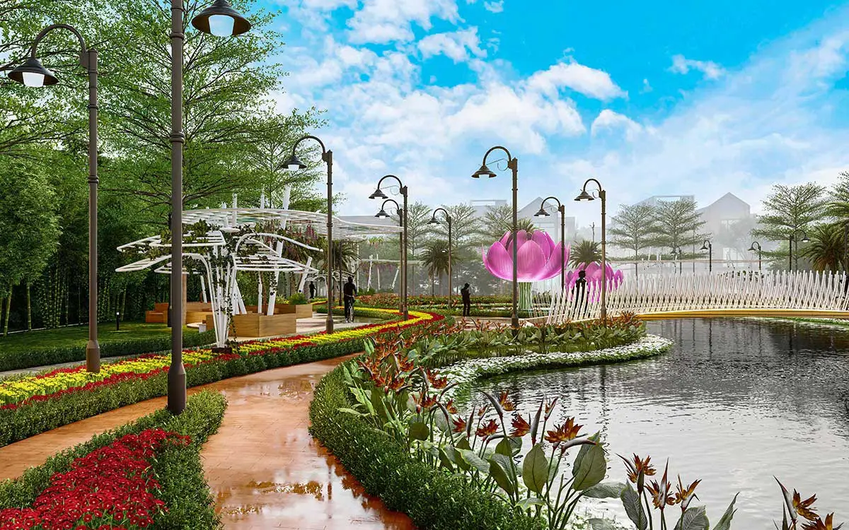 Lake One City 6 Công viên Dự án Lake One City Bình Phước