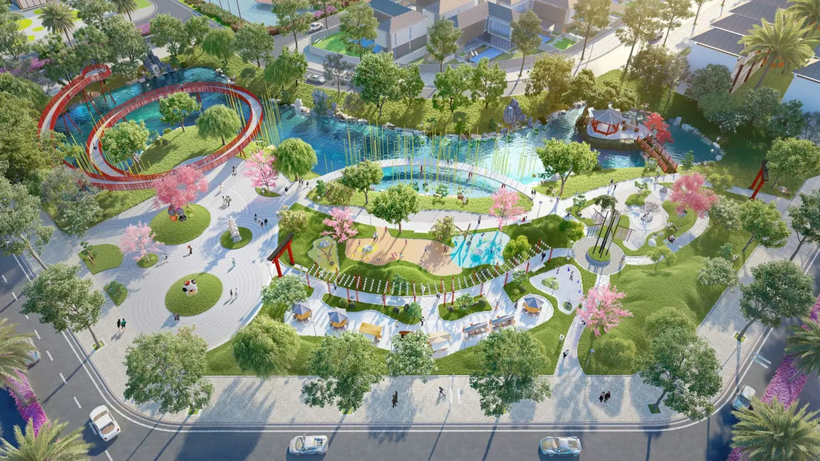 Phúc An Asuka 5 Công viên Kazuko Dự án Phúc An Asuka Châu Đốc An Giang