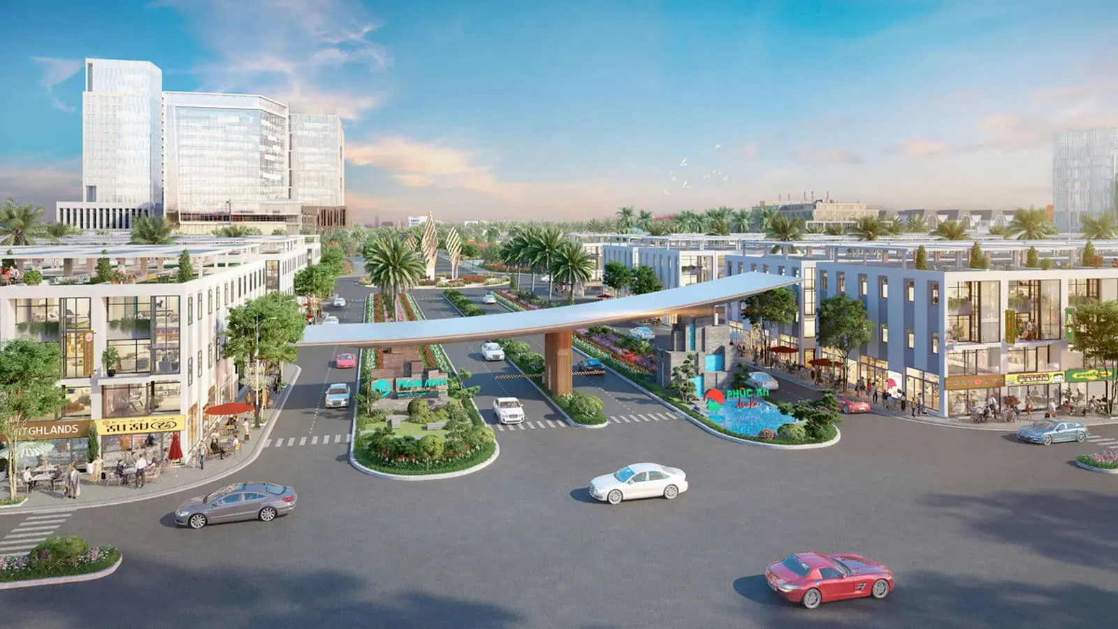 Phúc An Asuka 6 Cổng chào Dự án Phúc An Asuka Châu Đốc An Giang