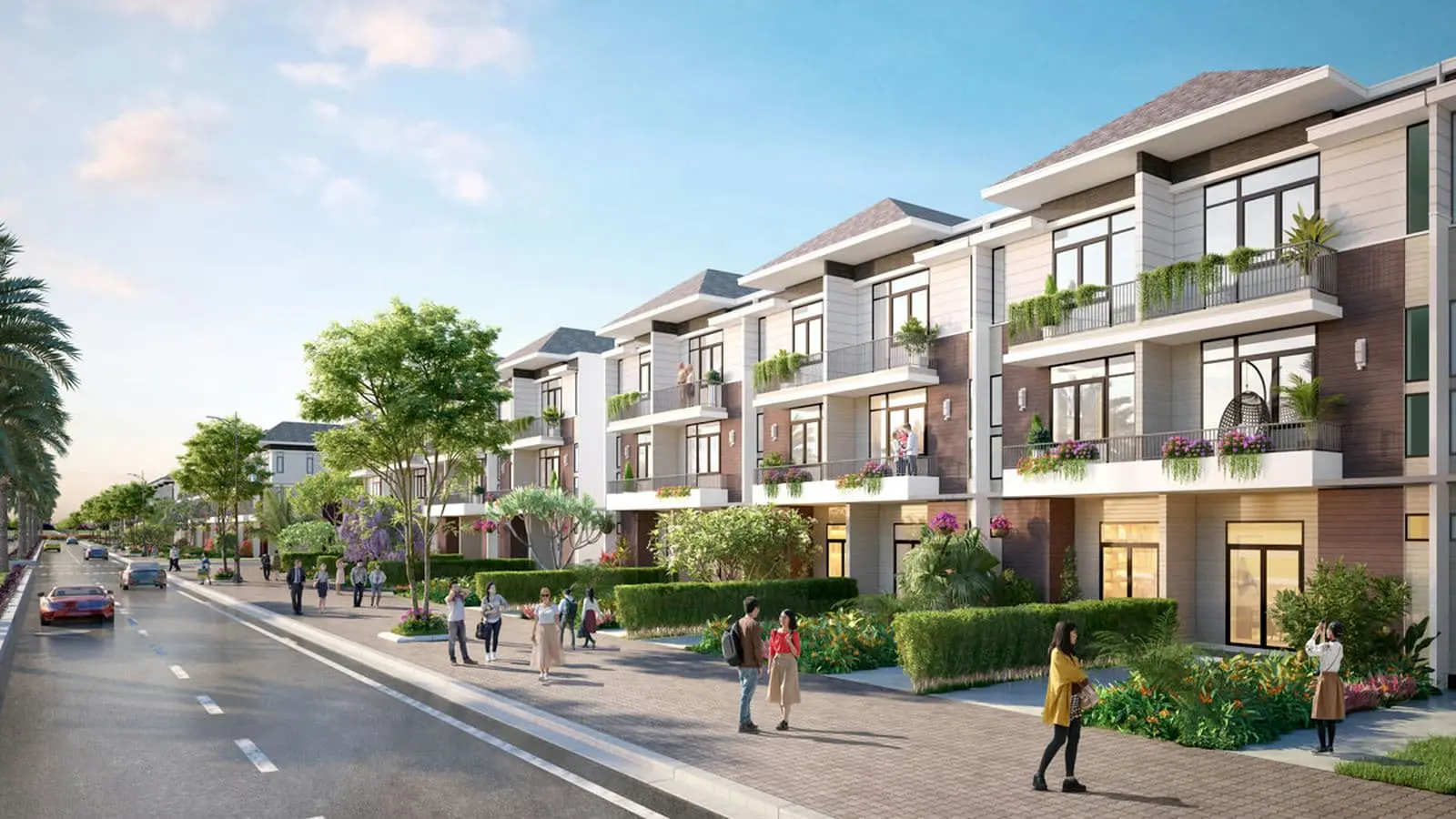 Phúc An Asuka 14 Nhà phố liên kế Phúc An Asuka Châu Đốc