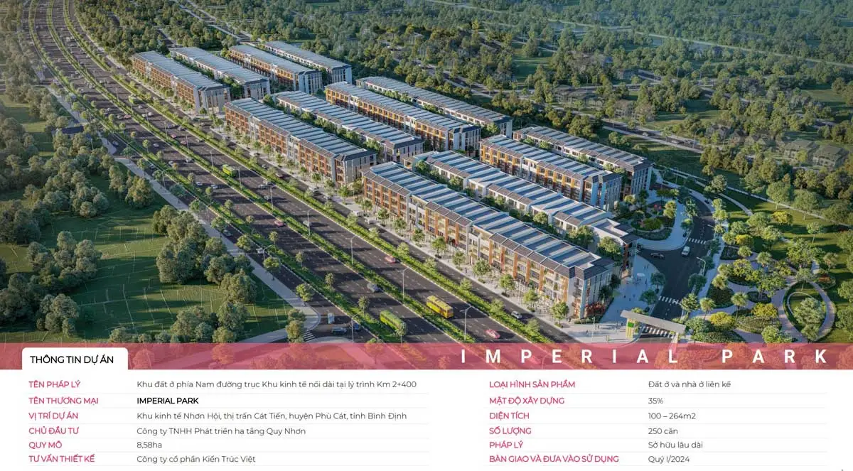 Imperial Park Quy Nhơn 2 Tổng thể Dự án Imperial Park Quy Nhơn