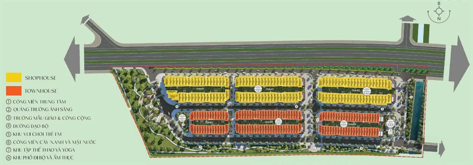 Imperial Park Quy Nhơn 10 Mặt bằng Imperial Park Quy Nhơn