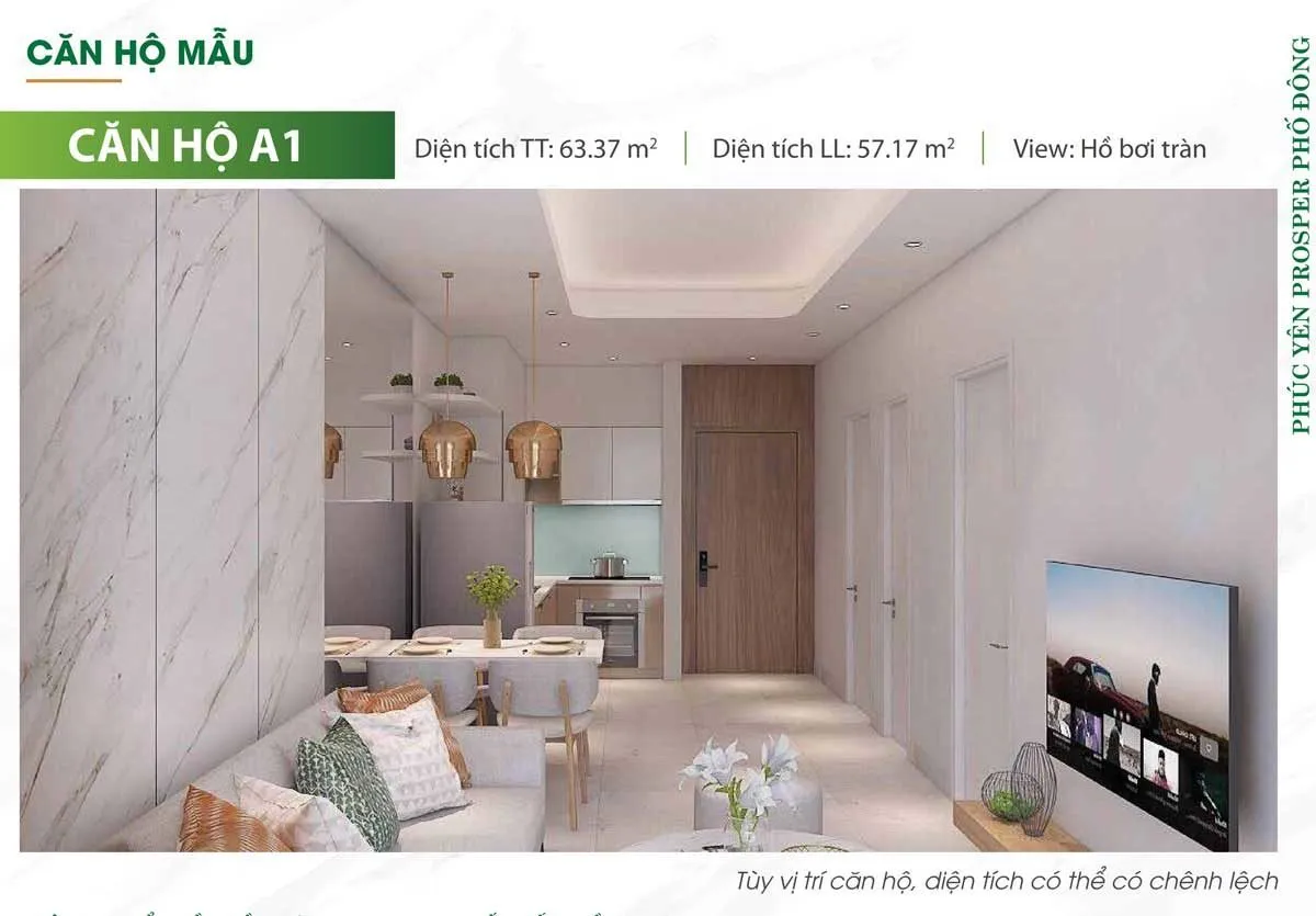 PHÚC YÊN PROSPER THỦ ĐỨC 51 Bếp Căn hộ Phúc Yên Prosper Phố Đông Thủ Đức