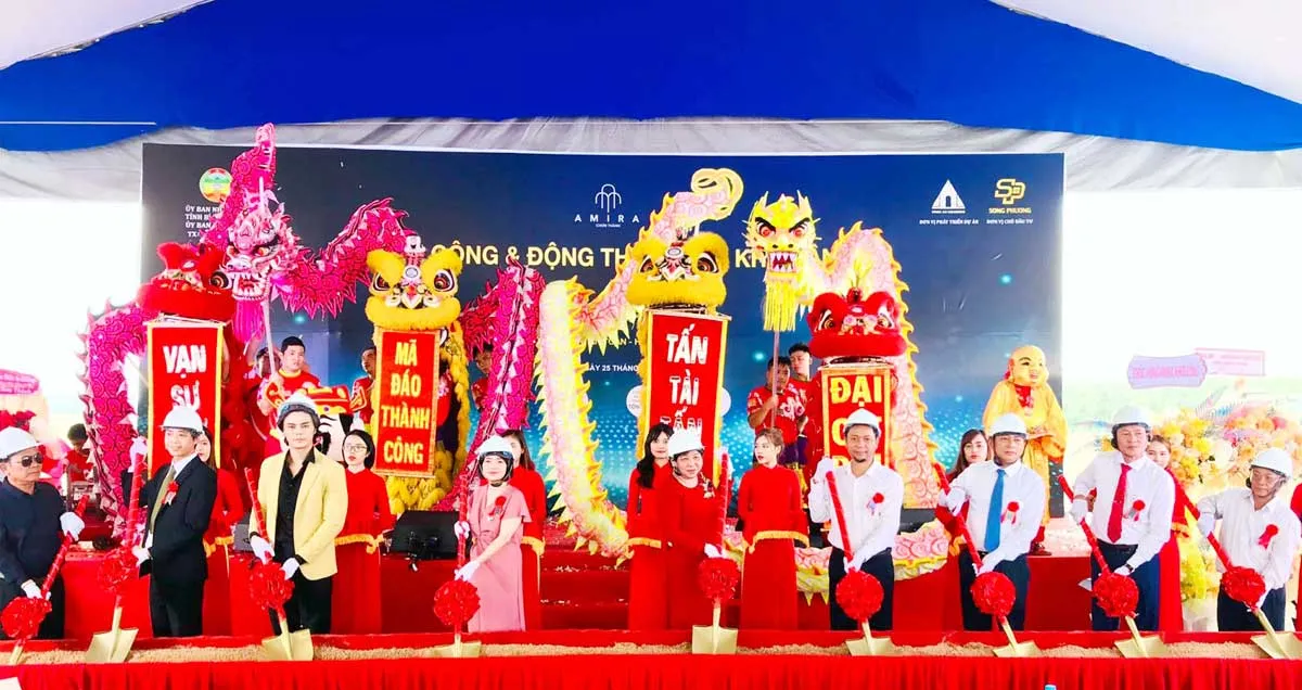 Amira Chơn Thành 3 Lễ Khởi công dự án khu dân cư Amira Chơn Thành Bình Phước
