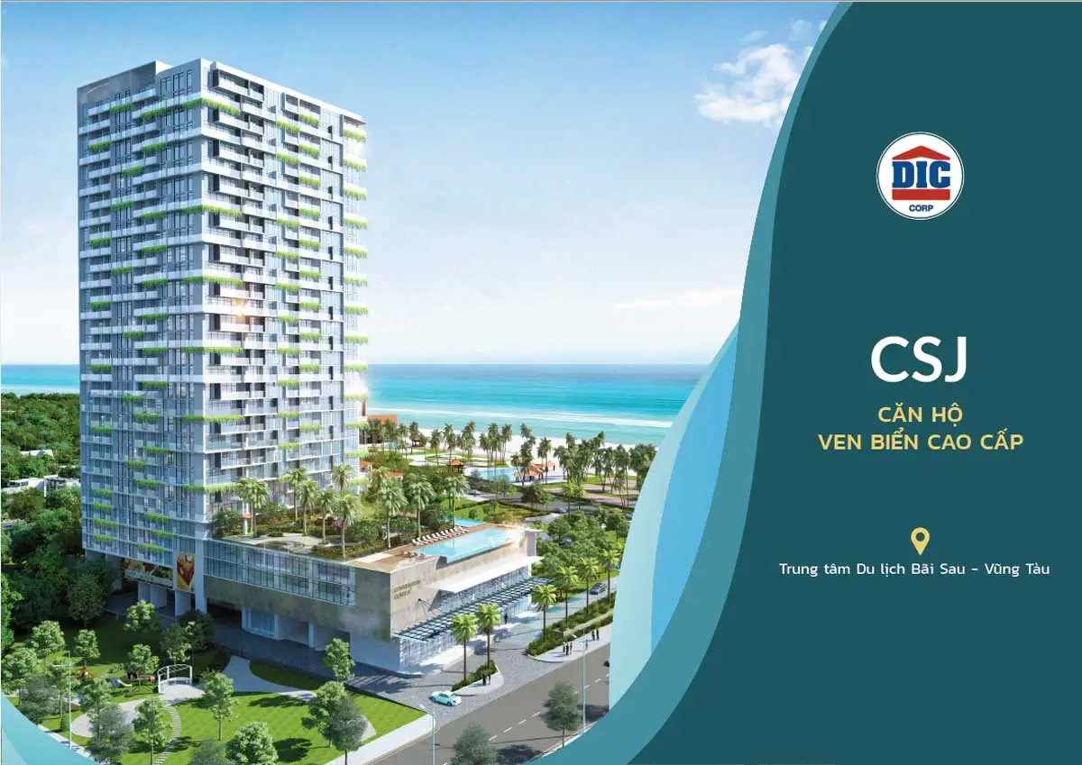CSJ TOWER VŨNG TÀU 3 Toàn cảnh Dự án Căn hộ CSJ Tower Vũng Tàu