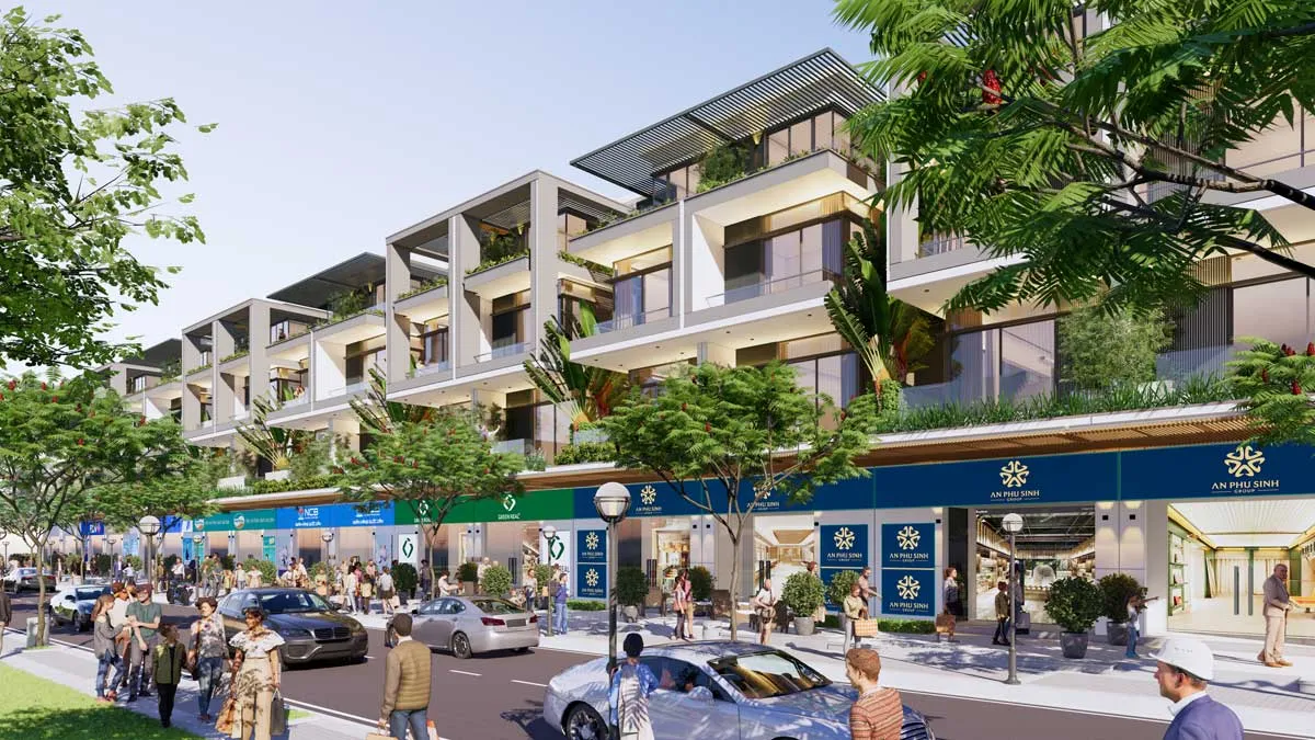 Lumina Grand Square 8 Khu ẩm thực Grand Park City Long An