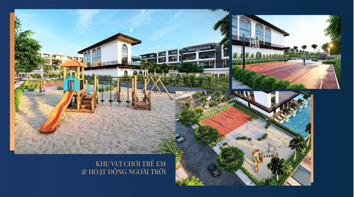 Lumina Grand Square 13 Sân chơi trẻ em Dự án Lumina Grand Square Cần Giuộc