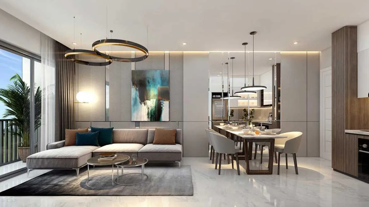 Lumina Grand Square 23 Phòng khách Nhà phố Grand Park City Long An