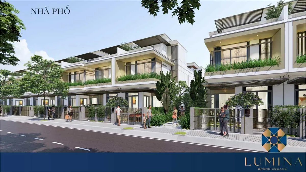 Lumina Grand Square 20 Nhà phố Dự án Lumina Grand Square Cần Giuộc Long An