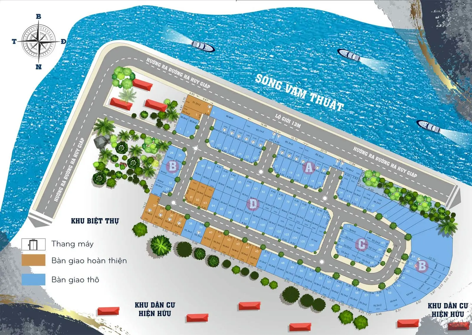 The Sol Residence 7 Mặt bằng Dự án Nhà phố The Sol Residence Quận 12