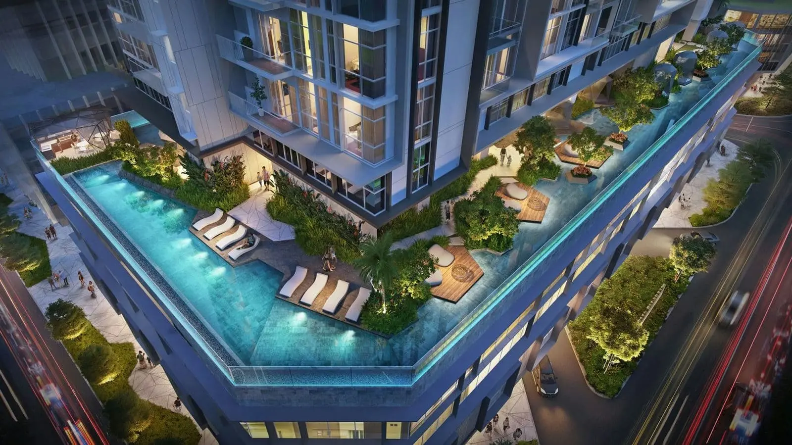 Lotte Eco Smart City 5 Tiện ích Hồ bơi Dự án Căn hộ Lotte Eco Smart City Thủ Đức