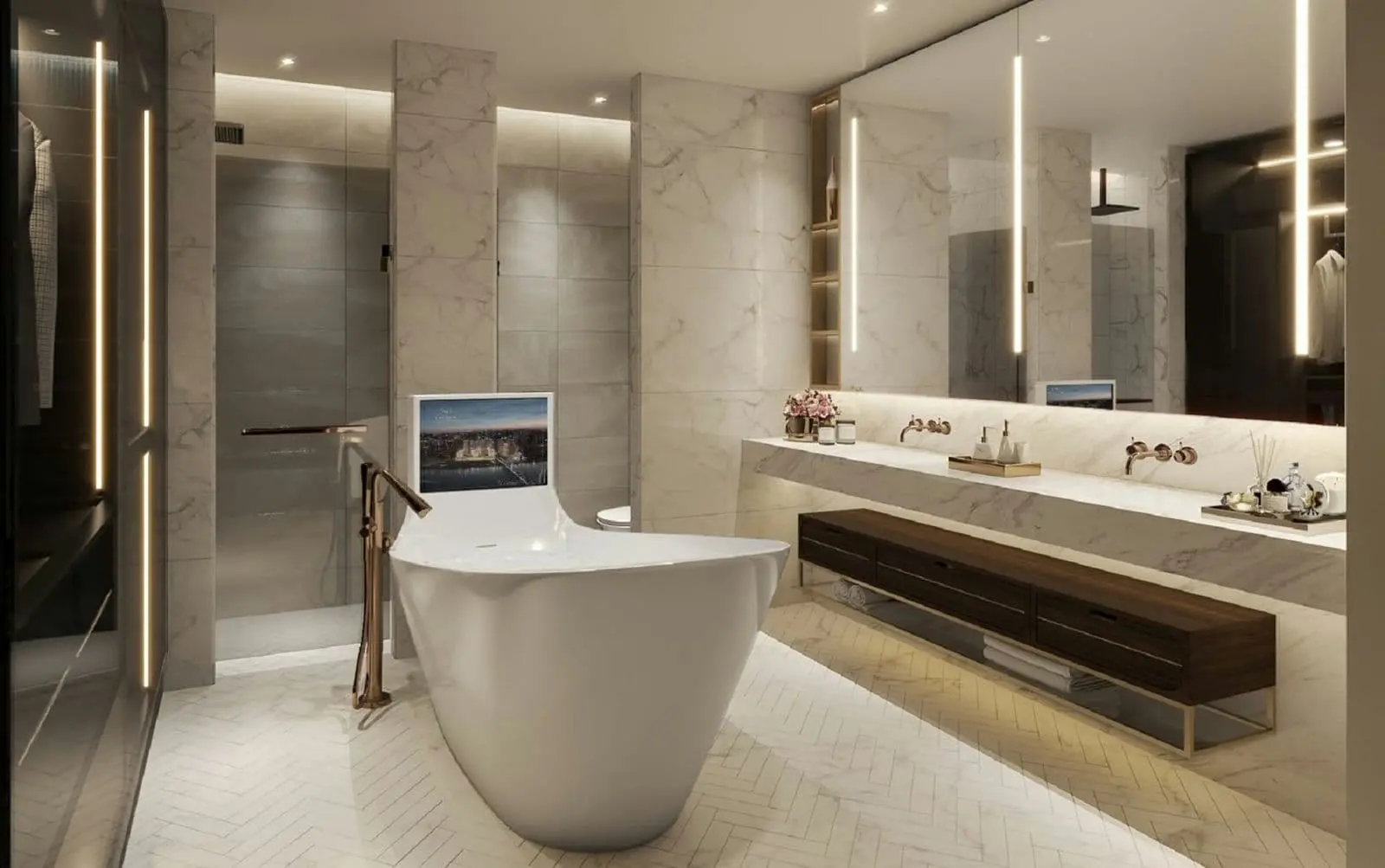Lotte Eco Smart City 10 Toilet Căn hộ Lotte Eco Smart City Thủ Thiêm