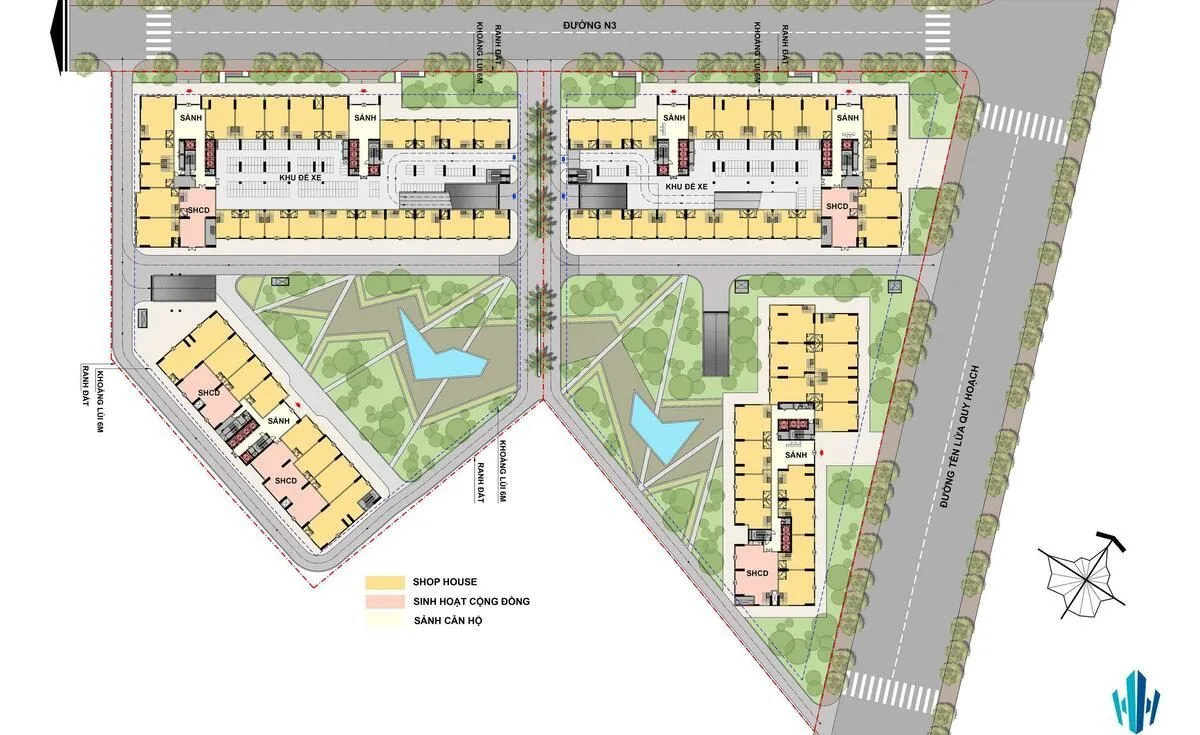 AIO CITY BÌNH TÂN 8 Mặt bằng Tầng 1 Aio City