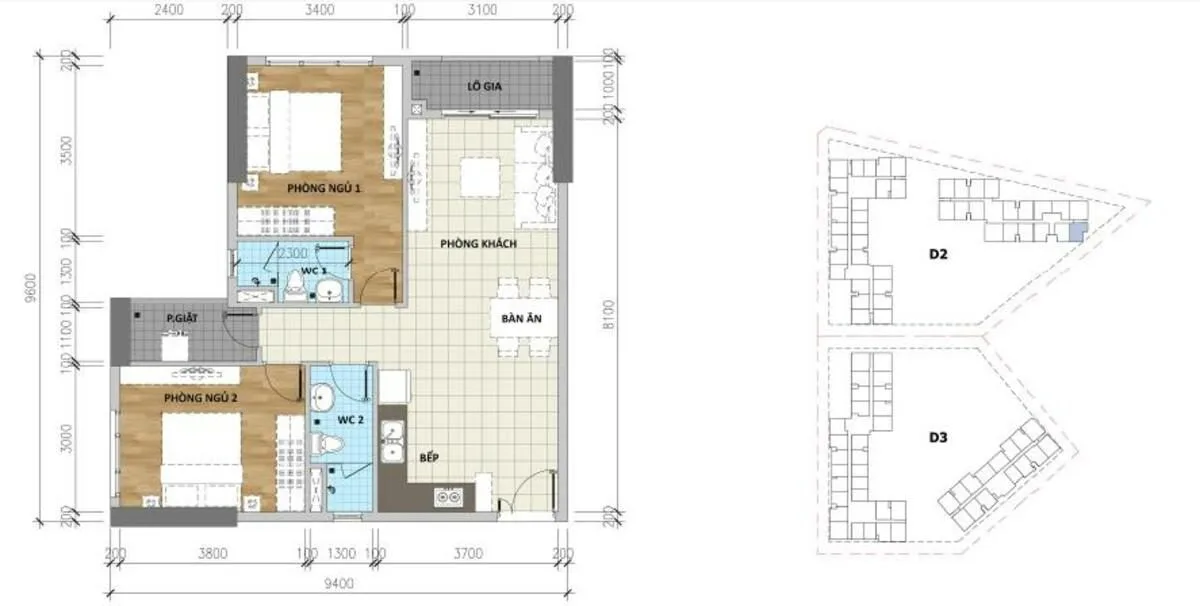 AIO CITY BÌNH TÂN 17 Mặt bằng B6 Aio Bình Tân