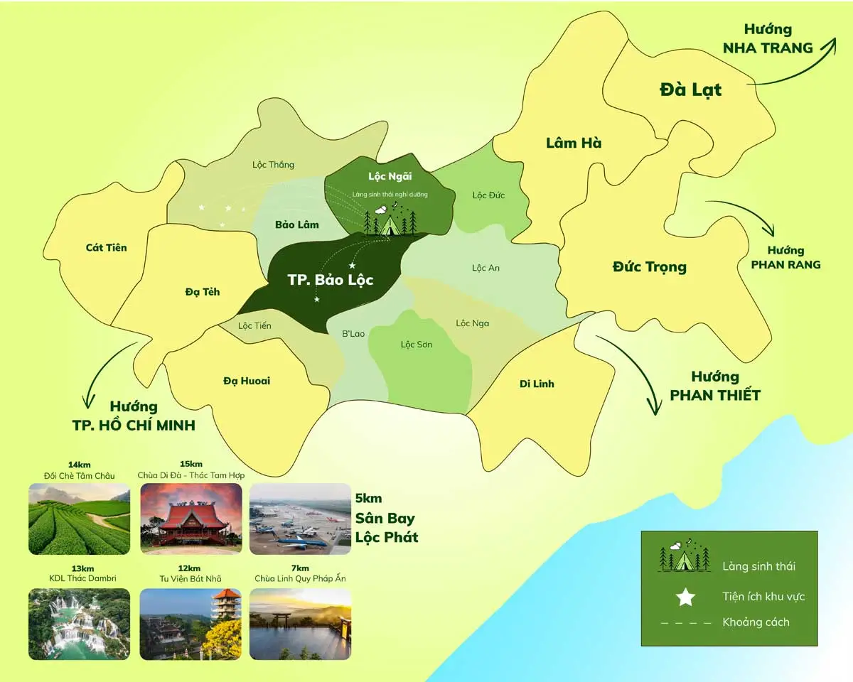 Đồi Hoa Gió Bảo Lộc 3 Tiềm năng BDS Thành phố Bảo Lộc