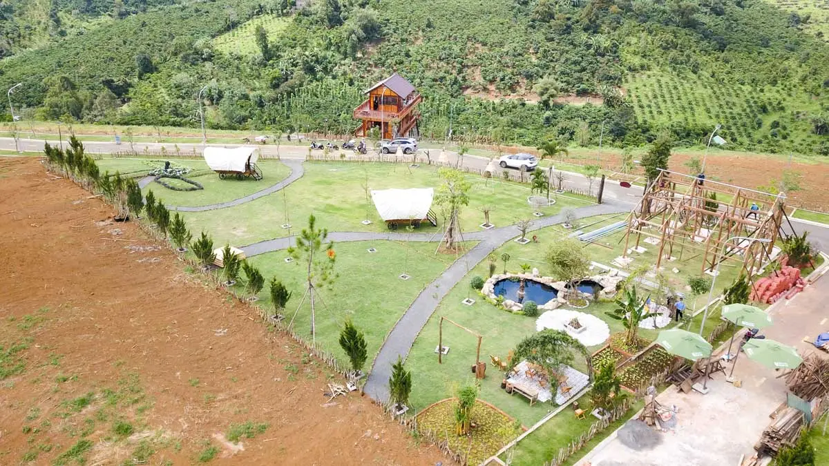 Đồi Hoa Gió Bảo Lộc 13 Tiến độ thi công Đồi Hoa Gió Bảo Lộc tháng 11/2022