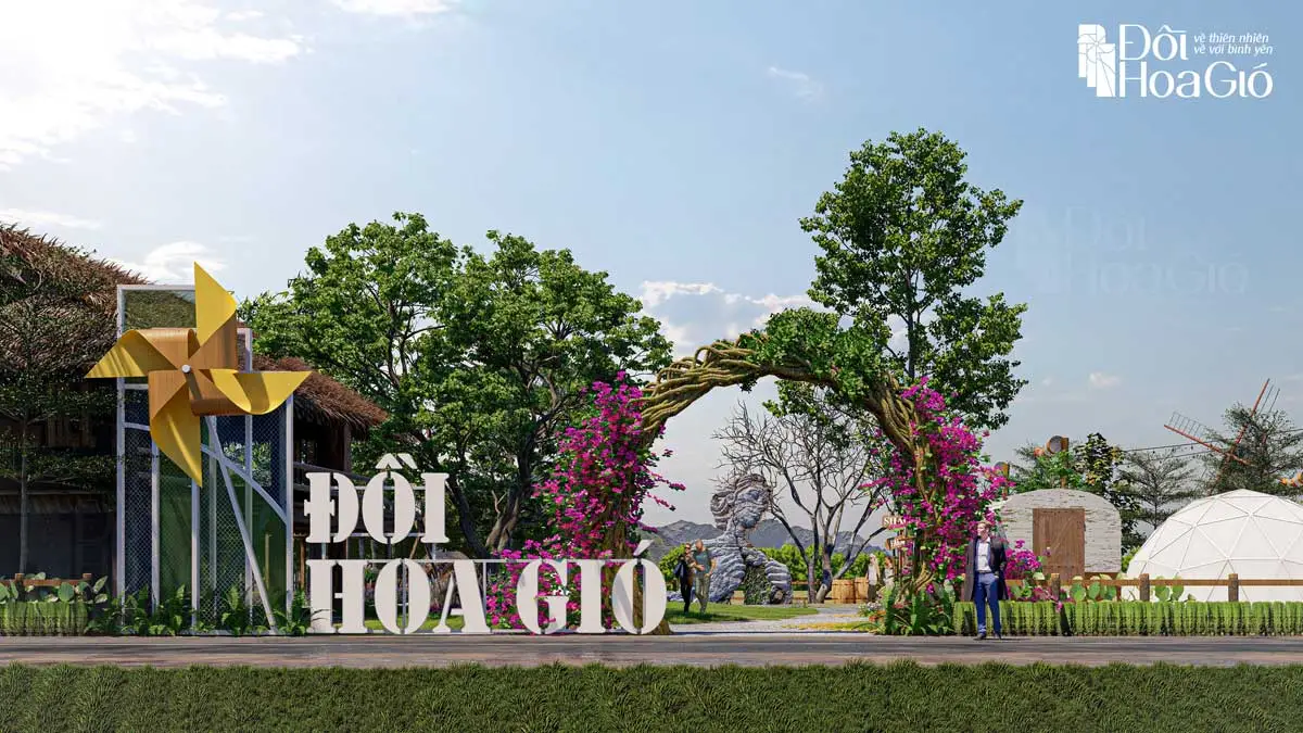 Đồi Hoa Gió Bảo Lộc 4 Tiện ích Cổng Đồi Hoa Gió Bảo Lộc