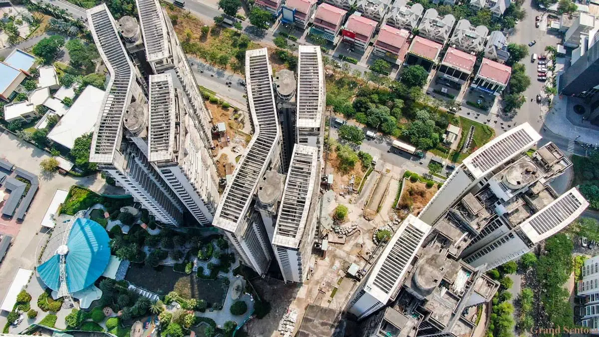 The Grand Sentosa 23 Tiến độ thi công Dự án Căn hộ Grand Sentosa Nguyễn Hữu Thọ Nhà Bè 2022