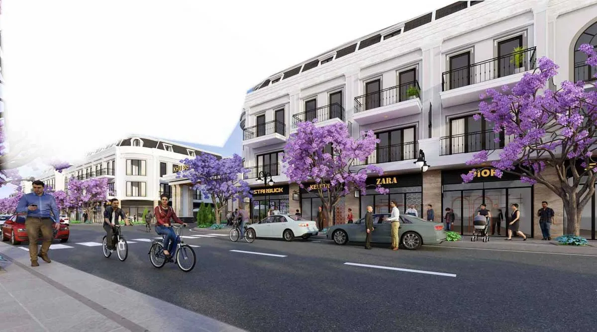 KHU ĐÔ THỊ ÂN PHÚ BUÔN MA THUỘT 7 Shophouse Khu đô thị An Phú Buôn Ma Thuột