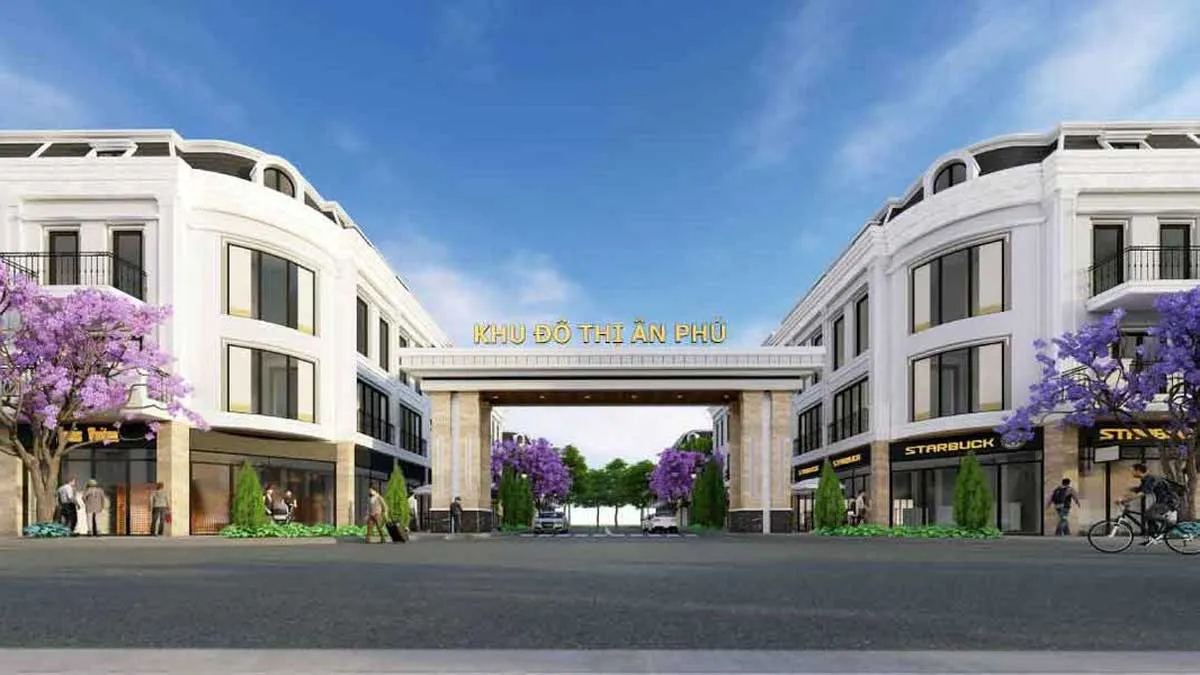 KHU ĐÔ THỊ ÂN PHÚ BUÔN MA THUỘT 4 Cổng Khu đô thị An Phú Buôn Ma Thuột