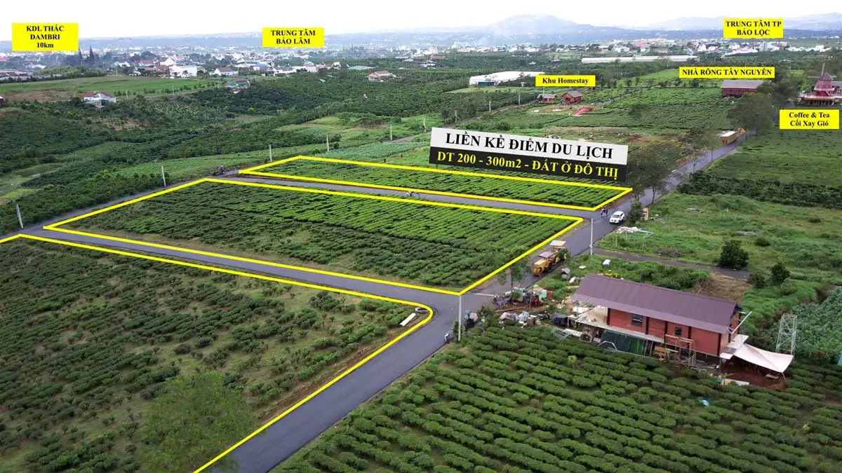 The Ocha Bảo Lộc 6 Tiện ích Liên kết vùng Dự án The Ocha Bảo Lộc