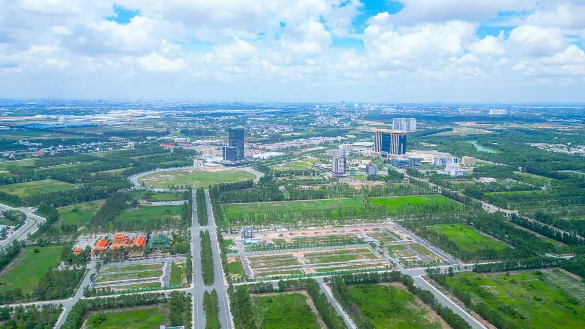 Artisan Park 23 Tiến độ thi công Dự án Nhà phố thương mại Artisan Park Thành phố Mới Bình Dương