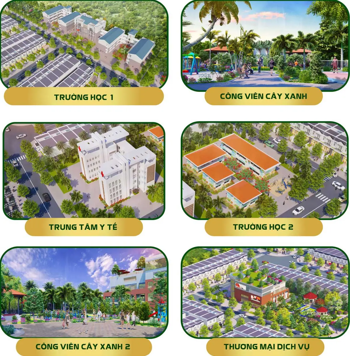 NAM AN NEW CITY BÀU BÀNG BÌNH DƯƠNG 5 Hệ thống Tiện ích Nội khu Dự án Nam An Bàu Bàng Bình Dương