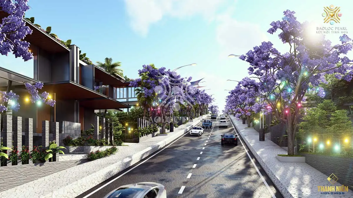 Bảo Lộc Pearl 13 Đường hoa Dự án Bảo Lộc Pearl