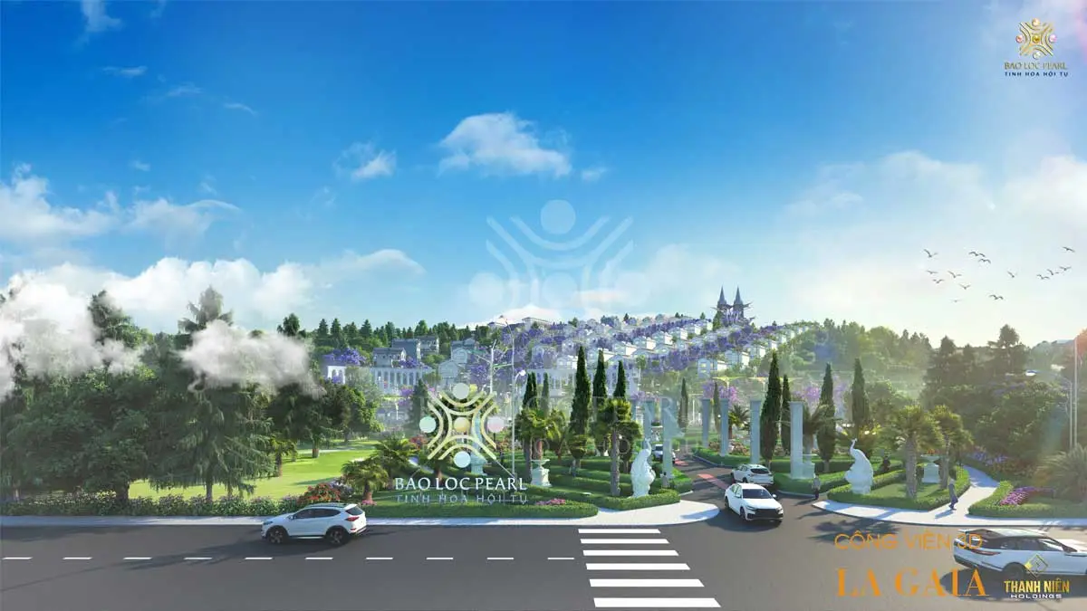 Bảo Lộc Pearl 10 Công viên 3D La Gaia