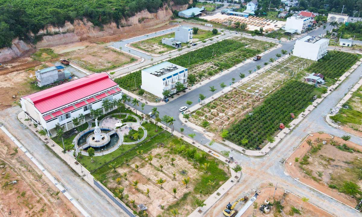 Tiến độ thi công Dự án Green Valley City Tân Uyên Bình Dương