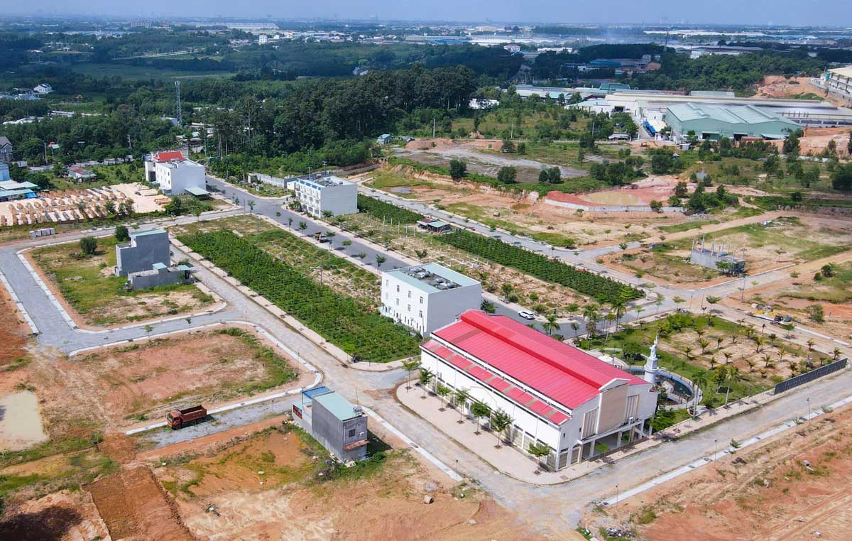 Tiến độ thi công Dự án Green Valley City Tân Uyên Bình Dương