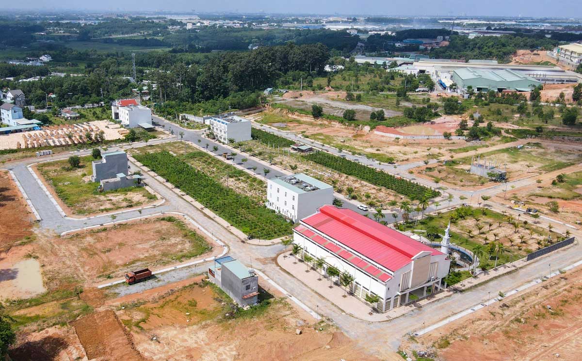 Tiến độ thi công Dự án Green Valley City Tân Uyên Bình Dương