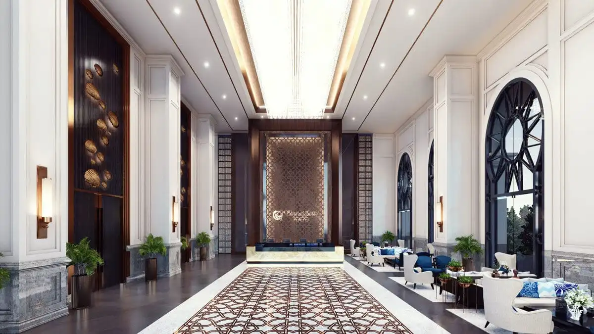 Oyster Bay Gành Hào Vũng Tàu 13 Sảnh đón khách Căn hộ Condotel Oyster Gành Hào Vũng Tàu