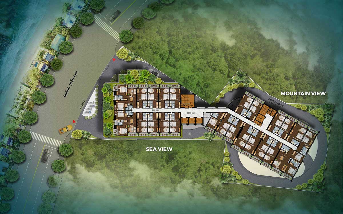 Mặt bằng Tầng 2 Dự án Oyster Bay Vũng Tàu