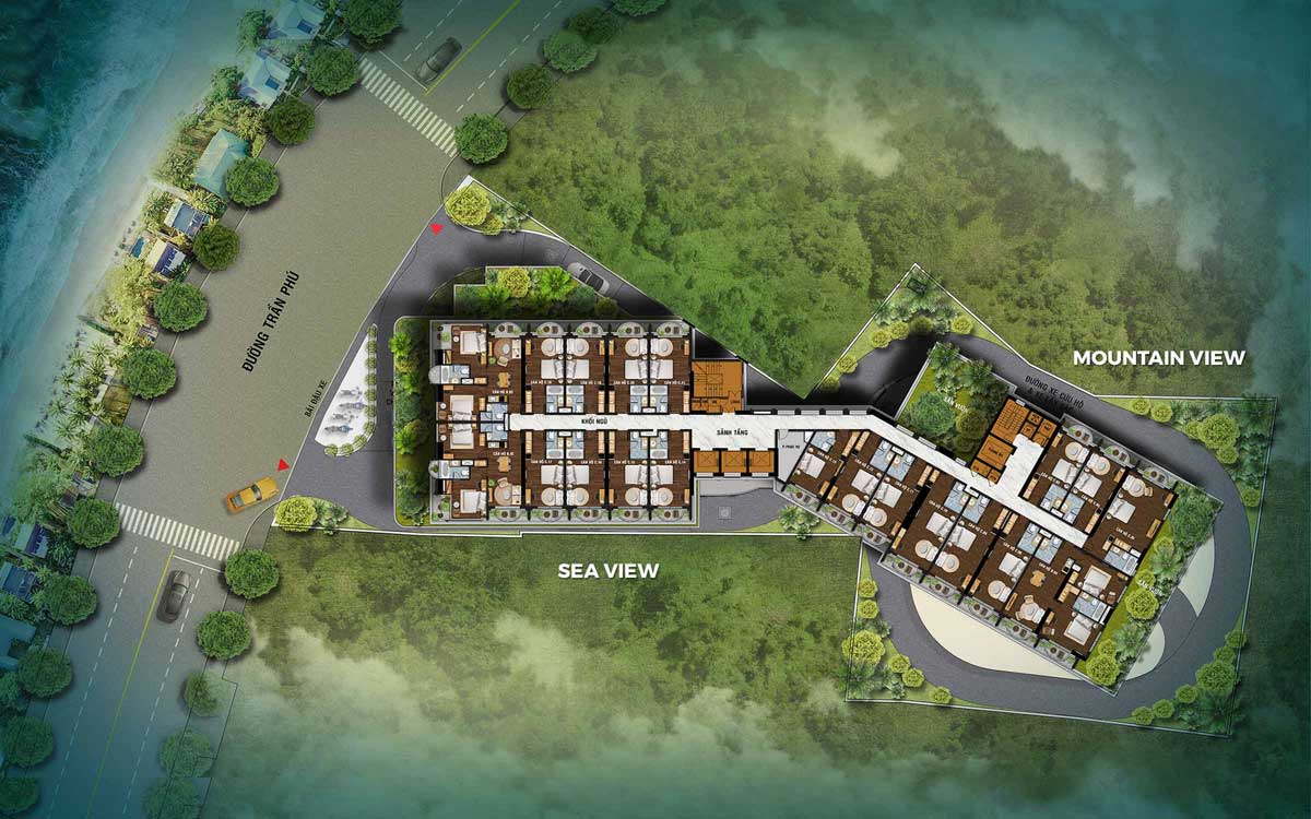 Mặt bằng Tầng 4 - 14 Dự án Oyster Bay Vũng Tàu