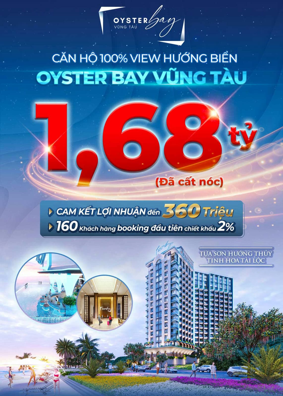 Gia ban Can ho Oyster Bay Vung Tau - Oyster Bay Gành Hào Vũng Tàu