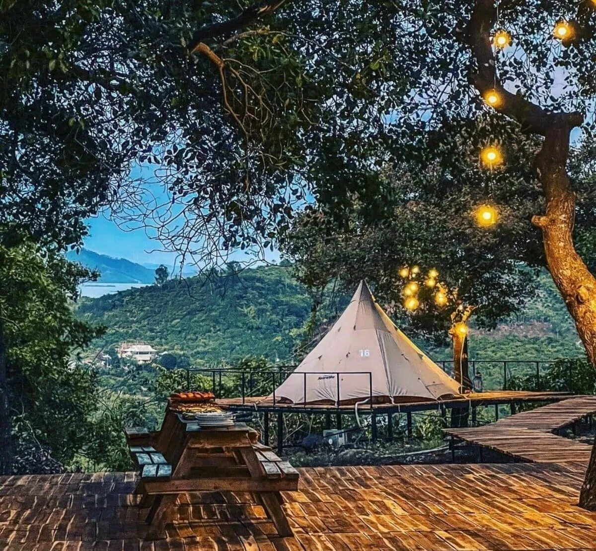 Lake View Garden 3 Phong cảnh hồ Trị An