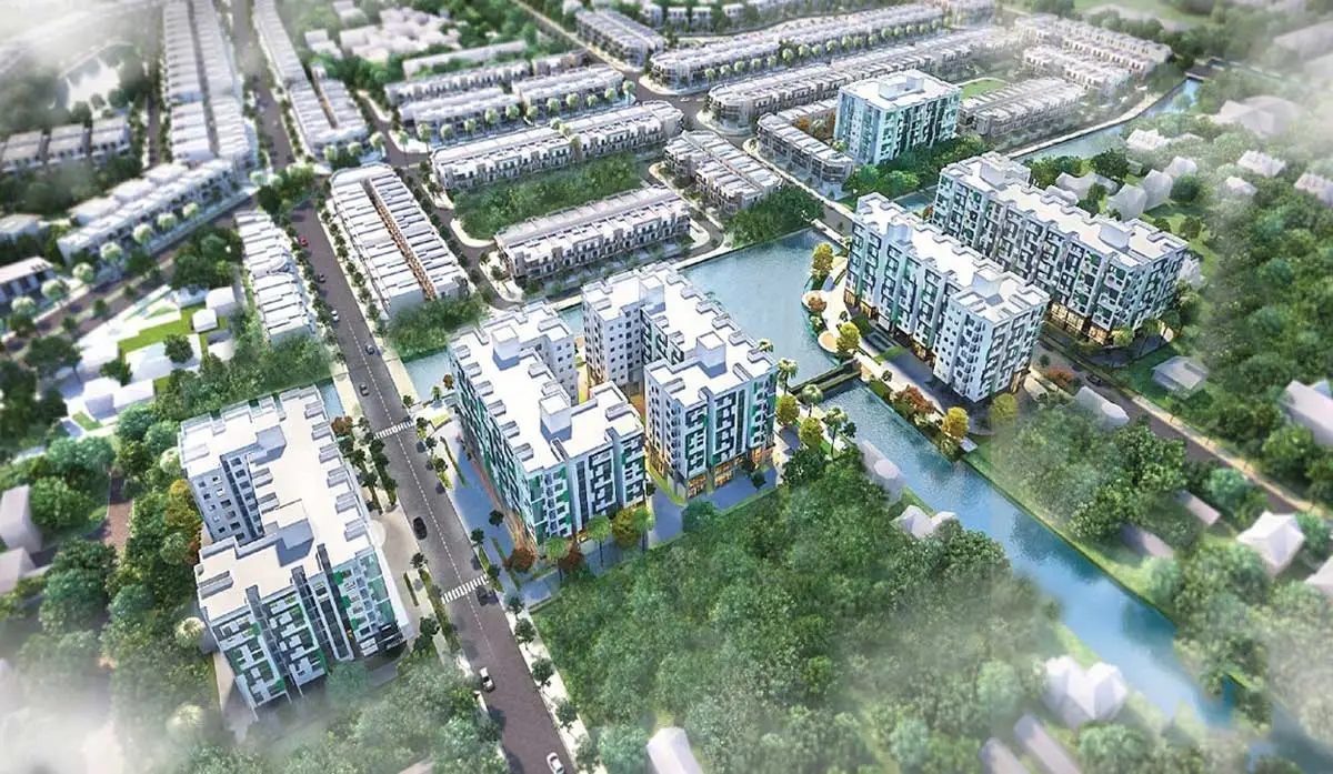Dragon Village 6 Khu Căn hộ Chung cư Nhà ở xã hội Dragon E-Home Quận 9