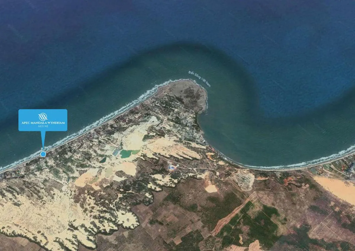 Apec Mandala Wyndham Mũi Né 7 Vị trí Thực tế của Dự án Căn hộ Condotel Apec Mandala Mũi Né