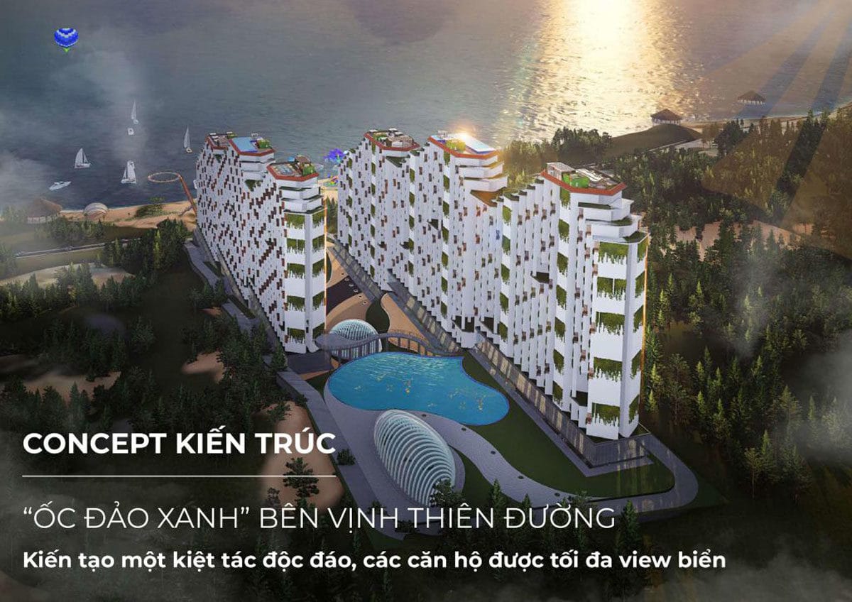 Kiến trúc Dự án Căn hộ Condotel Apec Mandala Mũi Né