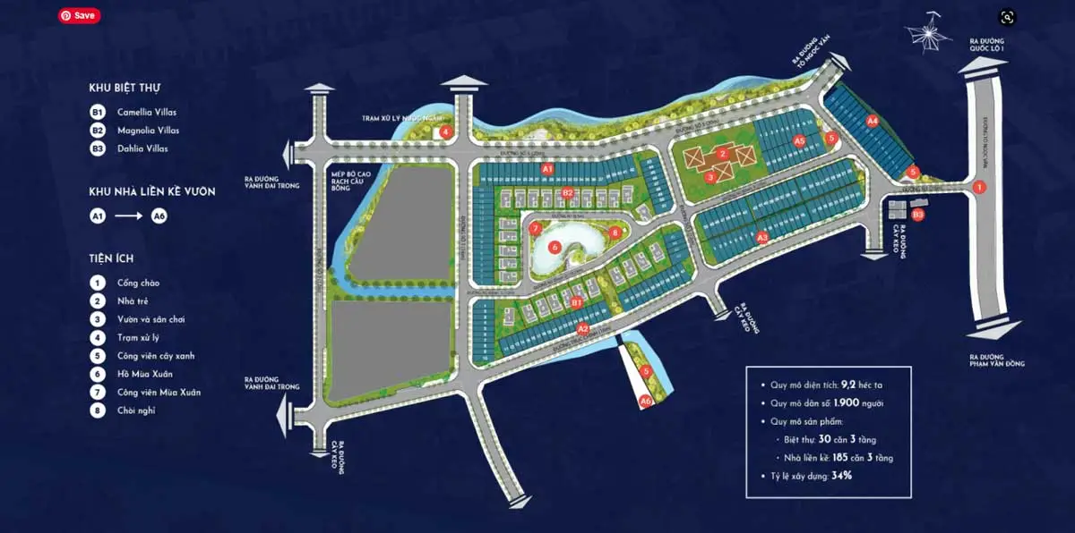 DRAGON SKY VIEW 6 Mặt bằng tổng thể dự án căn hộ Dragon Sky View Thủ Đức