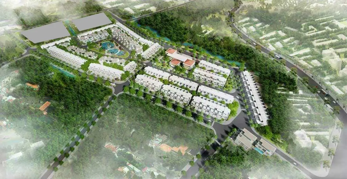 DRAGON SKY VIEW 5 Mặt bằng tổng thể Dự án Căn hộ Dragon Sky View