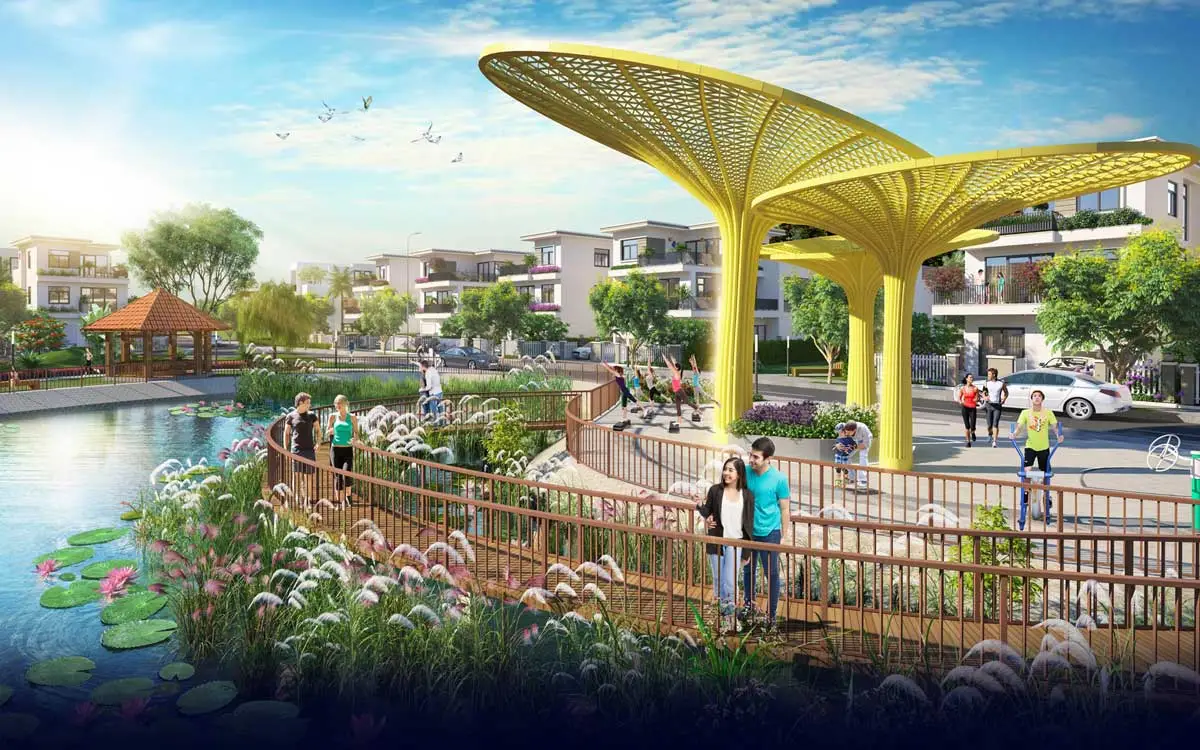 DRAGON SKY VIEW 4 Công viên Dự án Căn hộ Dragon Sky View