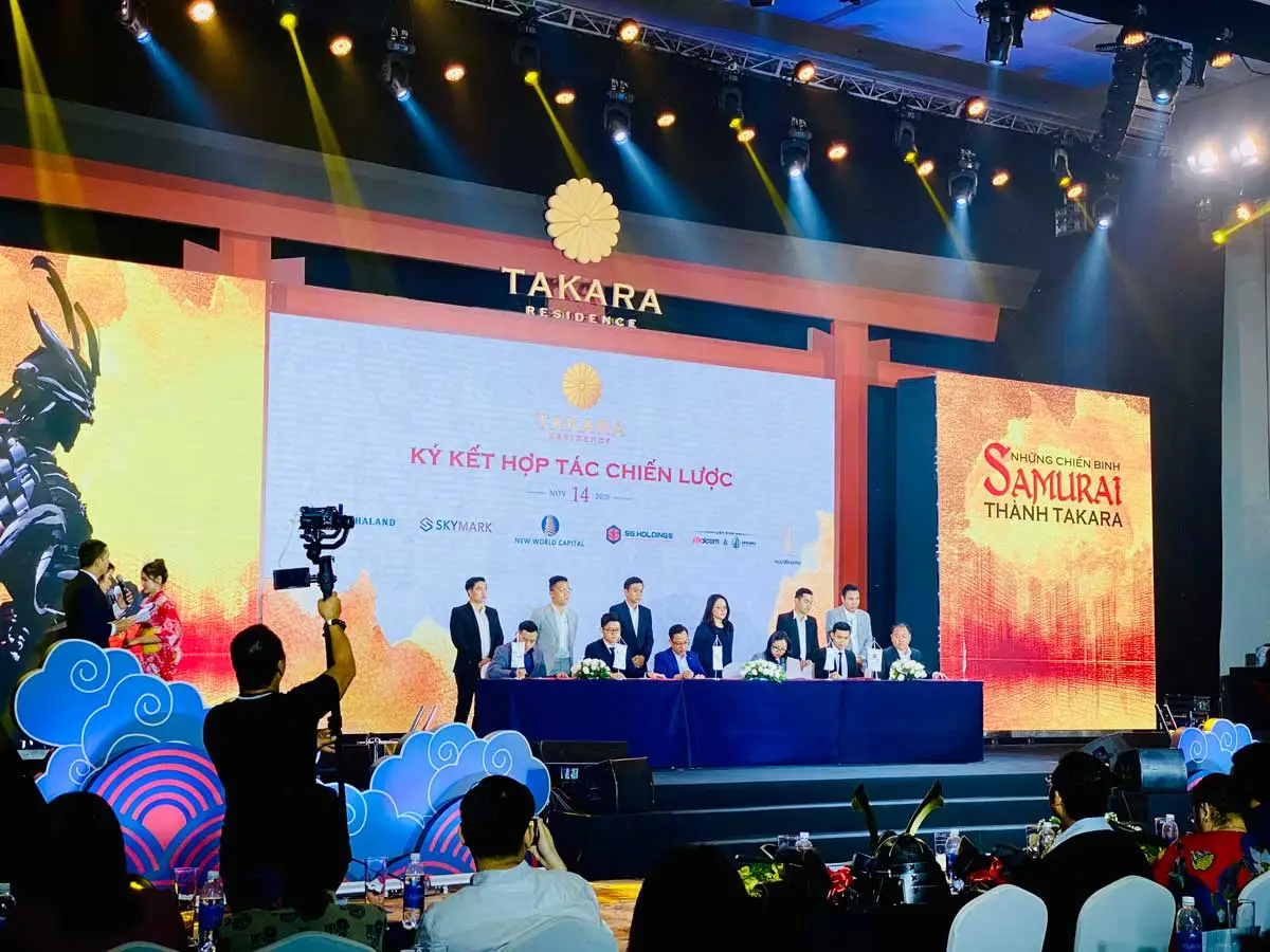 TAKARA RESIDENCE BÌNH DƯƠNG 3 Lễ ký kết hợp tác chiến lược Dự án Takara Residence