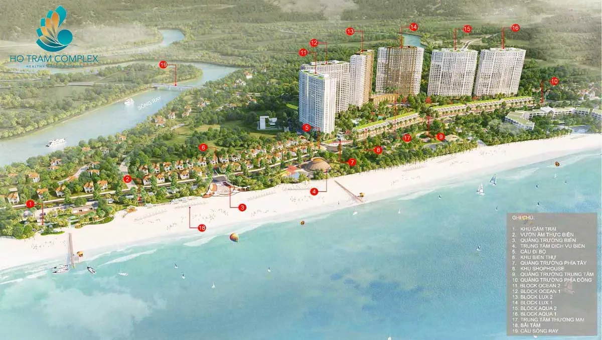 CĂN HỘ HỒ TRÀM COMPLEX 7 Tiện ích nội khu tại Dự án Căn hộ Hồ Tràm Complex