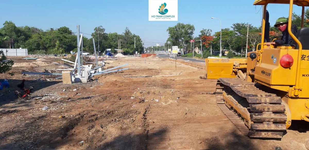 Tiến độ thi công Dự án Hồ Tràm Complex Tiến độ thi công Dự án Hồ Tràm Complex