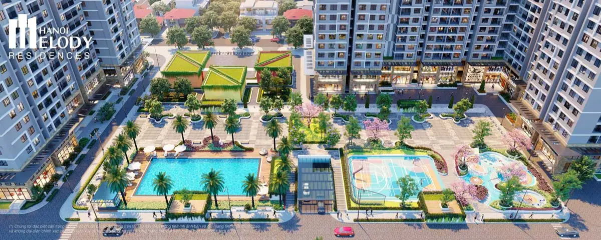 Hà Nội Melody Residences 7 Tiện ích nội khu Dự án Hà Nội Melody Residences